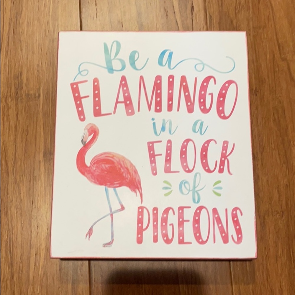 Flamingo sign